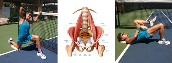 Stretching the PSOAS muscle